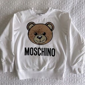 Moschino sweatshirt 8 years